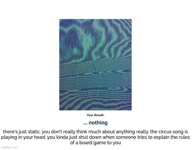 no thoughts head empty core | made w/ Imgflip meme maker