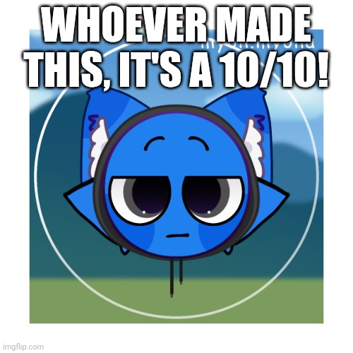 Whoever made this, It's a  10/10 | WHOEVER MADE THIS, IT'S A 10/10! | image tagged in jevin | made w/ Imgflip meme maker