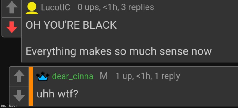 Not funny bro that's just straight up racism | made w/ Imgflip meme maker