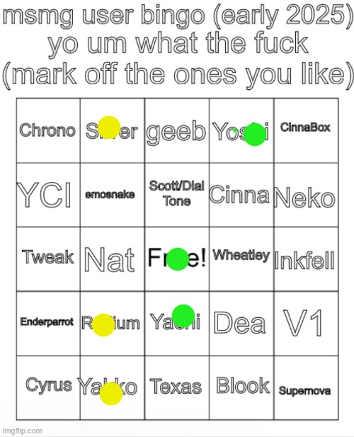 MSMG user bingo (Christmas 2024) | image tagged in msmg user bingo christmas 2024 | made w/ Imgflip meme maker