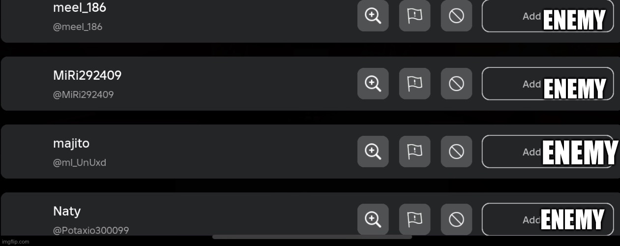Choose your enemy they don’t like drake *not offending | ENEMY; ENEMY; ENEMY; ENEMY | image tagged in can we get to 1 million subs | made w/ Imgflip meme maker