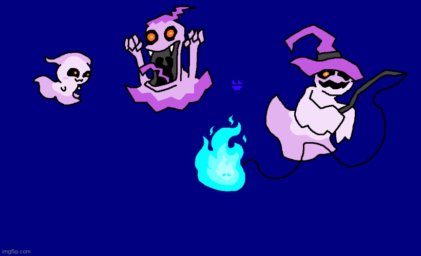 Ghost enemies | made w/ Imgflip meme maker