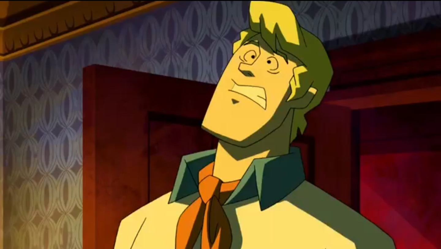 Fred Jones in panic mode Blank Meme Template