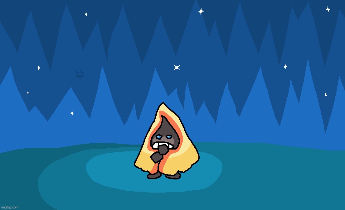 “Snorunt all alone” (btw you can request Pokemon art from me if you want, I might draw it) | made w/ Imgflip meme maker