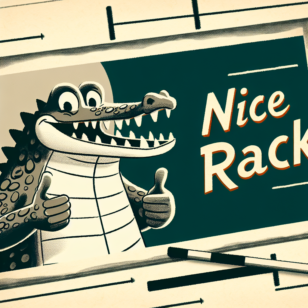 Chill crocko Blank Meme Template