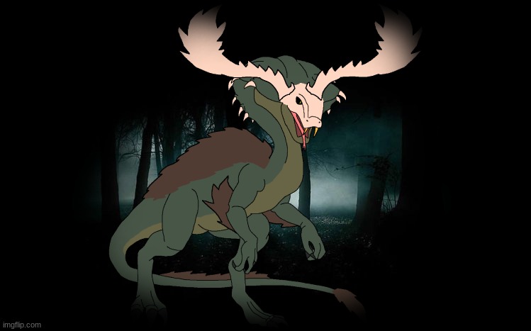 The Wendigo.mp3 | image tagged in isla phanero,paleoverse,eoiverse | made w/ Imgflip meme maker