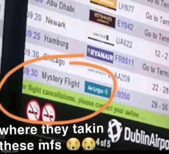 Mystery flight, where we goin’? | made w/ Imgflip meme maker