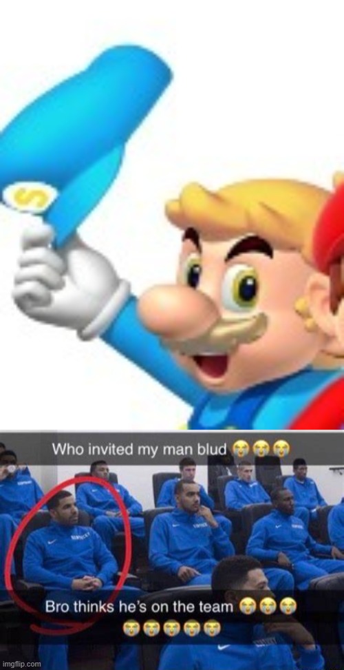 image tagged in bro thinks he's on the team | made w/ Imgflip meme maker