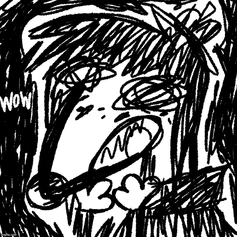 i cant stop drawing this fucked up autistic dog | image tagged in daily dot log | made w/ Imgflip meme maker