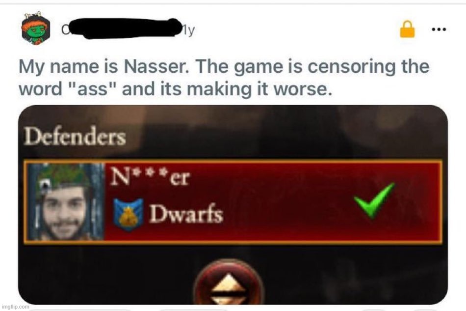 mods its nasser | made w/ Imgflip meme maker