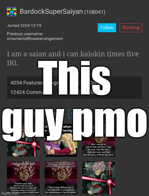 This guy pmo | made w/ Imgflip meme maker