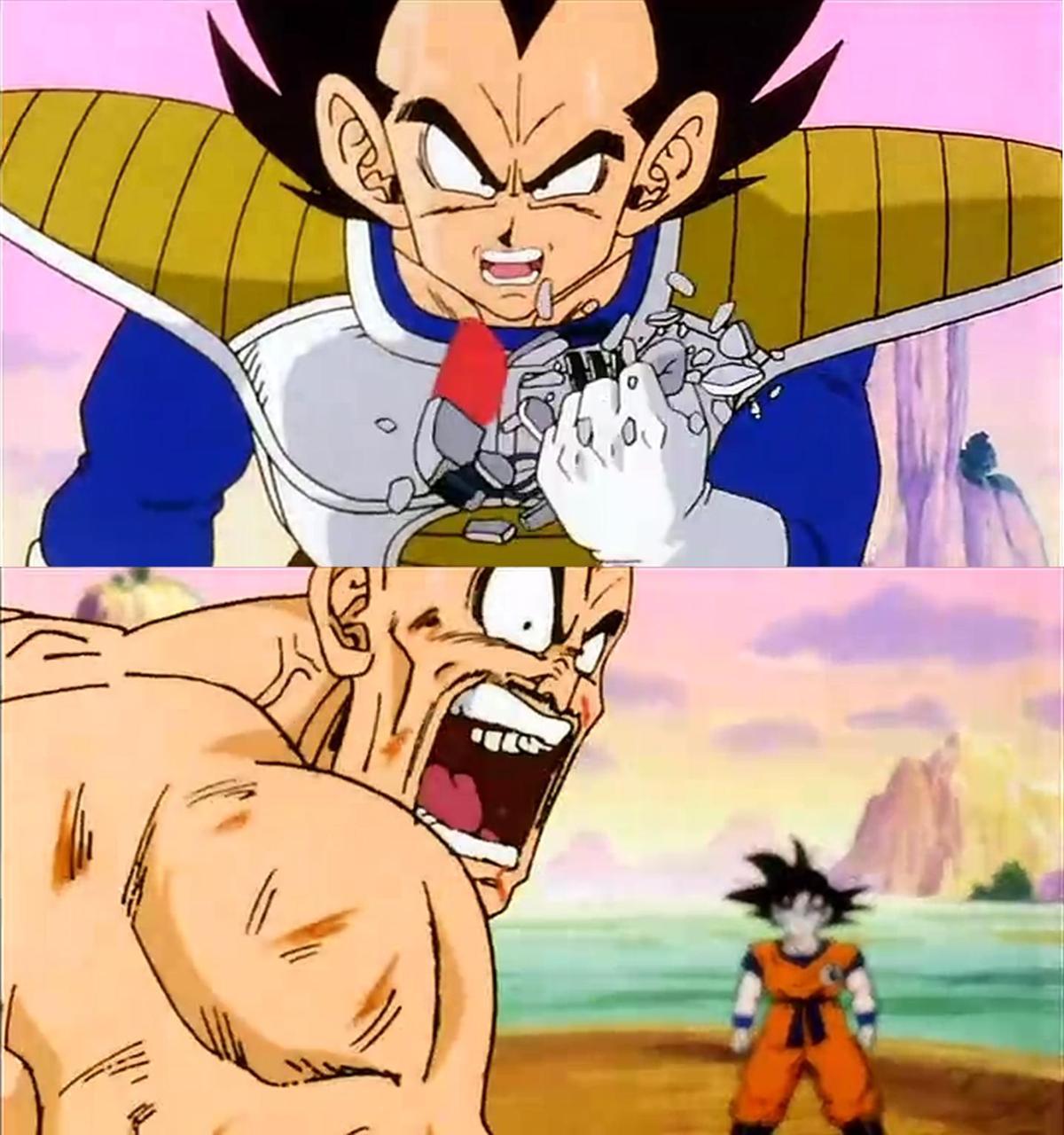 It's over 9000! What, 9000!? Blank Meme Template