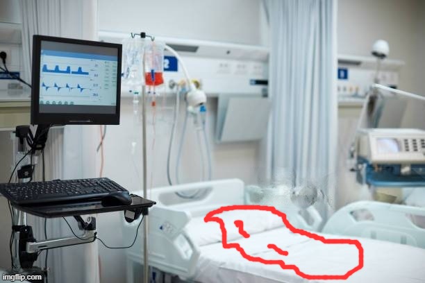 HES DYING | made w/ Imgflip meme maker