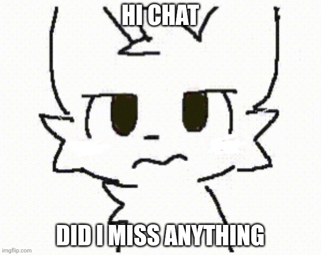 Hi chat | HI CHAT; DID I MISS ANYTHING | image tagged in you dissapointed all of everyone dont you | made w/ Imgflip meme maker