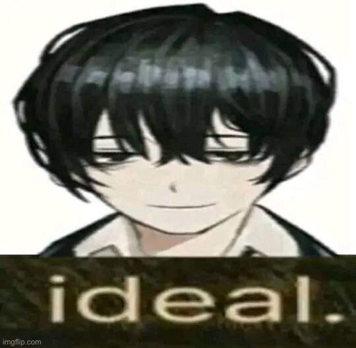 Ideal | image tagged in ideal | made w/ Imgflip meme maker