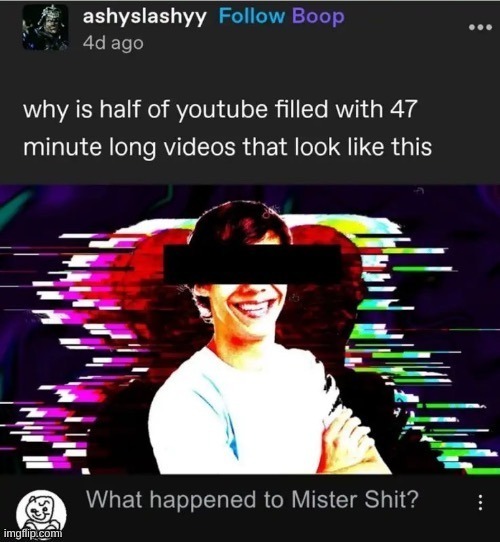 Mister shit | image tagged in mister shit | made w/ Imgflip meme maker