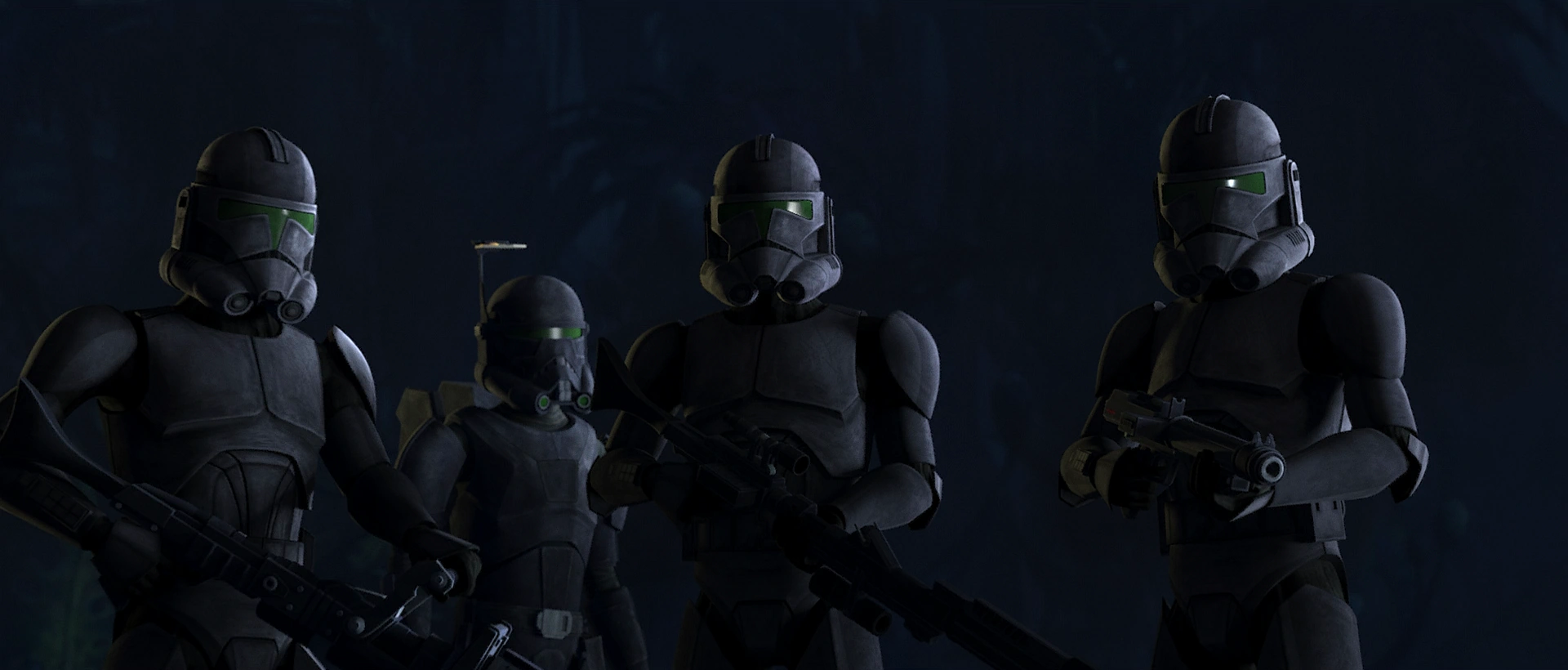 shadow clone troopers Blank Meme Template