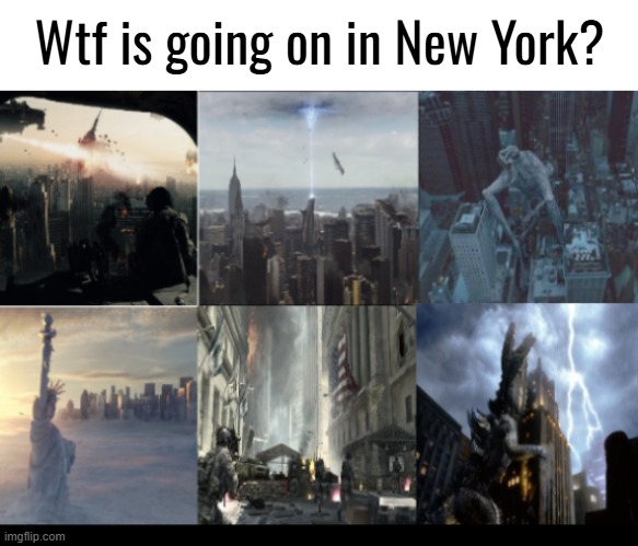 Wtf is going on in New York? | made w/ Imgflip meme maker