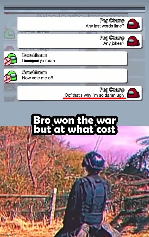 made w/ Imgflip meme maker