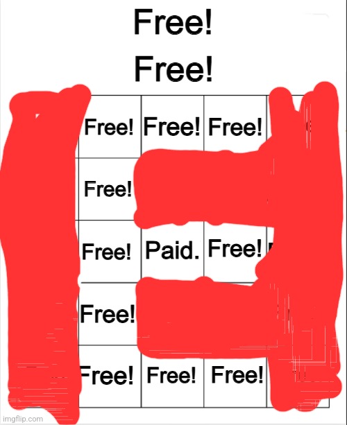 This should be the new way people show their pfps | image tagged in free bingo | made w/ Imgflip meme maker
