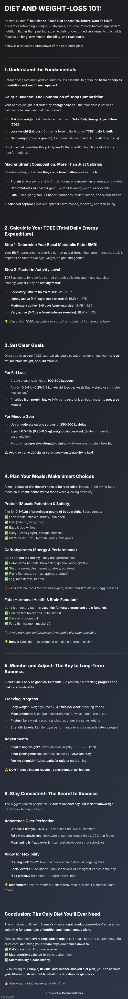 HAMZA - Dieting & Weight-Loss :> | image tagged in simothefinlandized,dieting,weight loss,infographic,tutorial,hamza | made w/ Imgflip meme maker