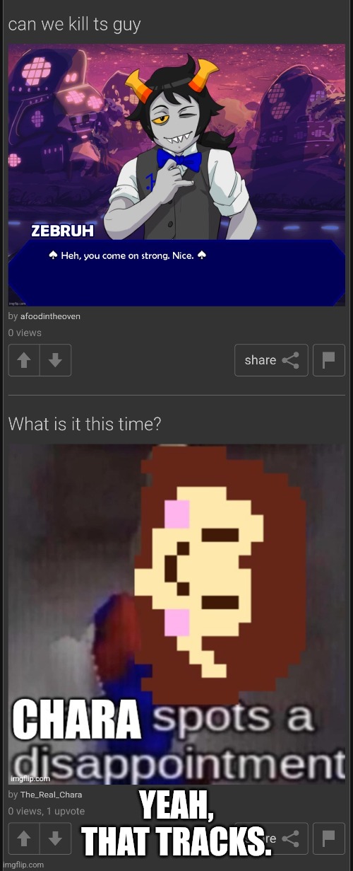 YEAH, THAT TRACKS. | made w/ Imgflip meme maker