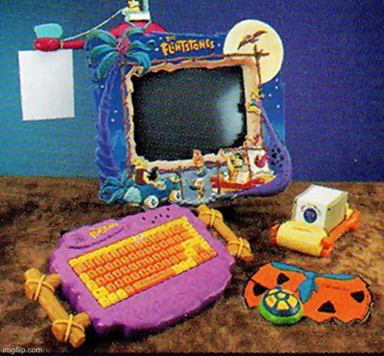 10,000 BC ass gaming setup | made w/ Imgflip meme maker