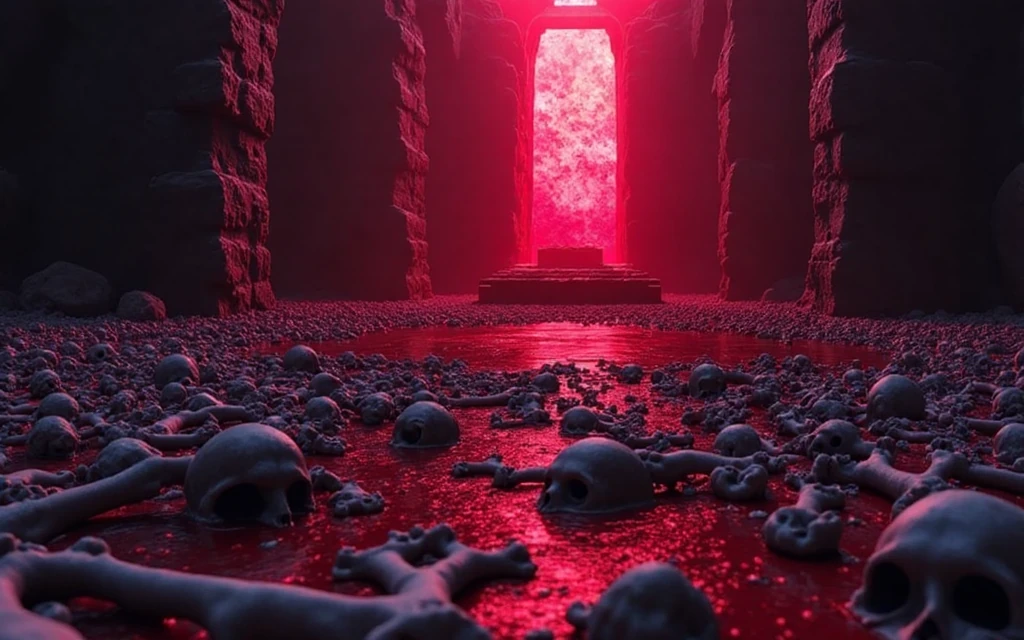 Bloody Temple Blank Meme Template