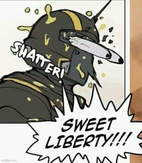 SWEET LIBERTY Blank Meme Template
