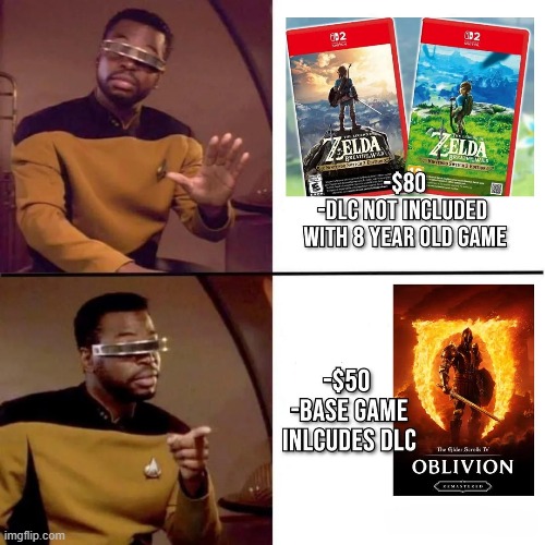 Thats how you do a remaster | image tagged in memes,funny,elder scrolls,gaming,so true | made w/ Imgflip meme maker