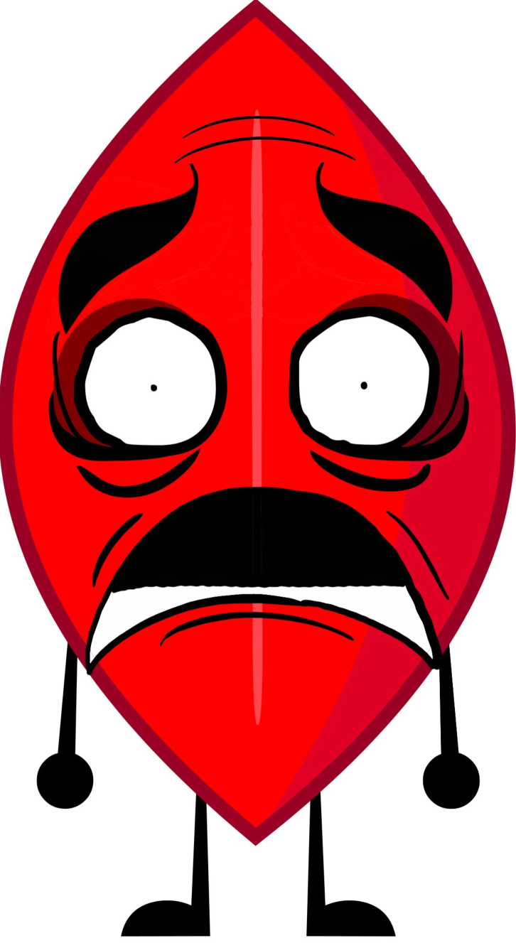 Evil Leafy Shocked Blank Meme Template