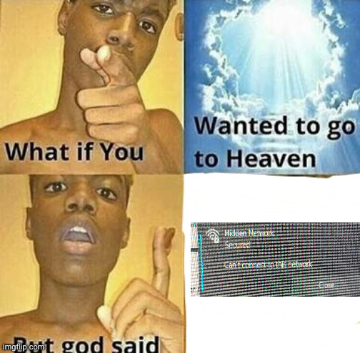 What if you wanted to go to Heaven | image tagged in what if you wanted to go to heaven | made w/ Imgflip meme maker