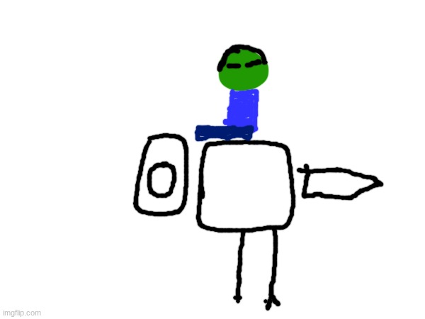 In addition to being glass, sector can also change his body shape to be whatever he wants, take this chicken jockey for example | made w/ Imgflip meme maker