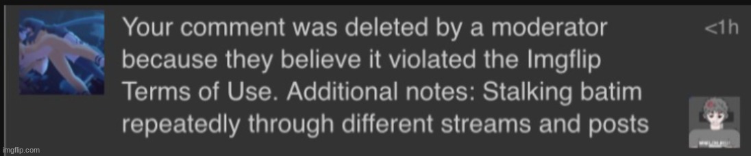 Animevac literally posted a porn template and gave minors porn links... | made w/ Imgflip meme maker