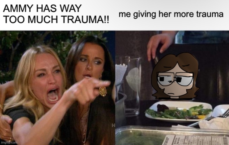 i love torturing my ocs! | made w/ Imgflip meme maker