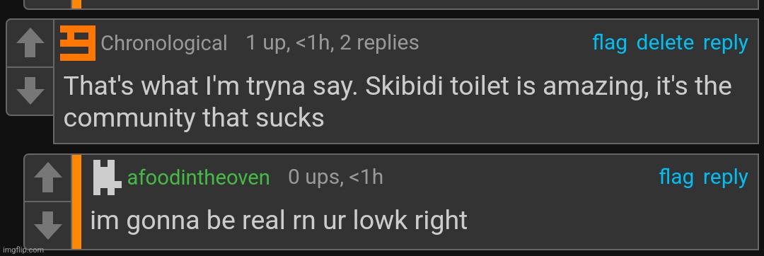 Ragebait failed and now we both look stupid | made w/ Imgflip meme maker