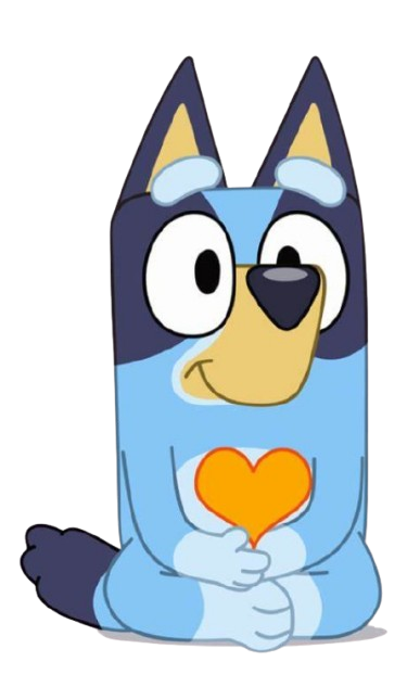 Bluey Heeler Blank Meme Template