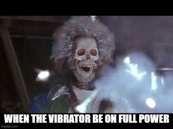 Full Power | WHEN THE VIBRATOR BE ON FULL POWER | image tagged in home alone electric | made w/ Imgflip meme maker
