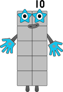 Numberblocks 10 Blank Meme Template
