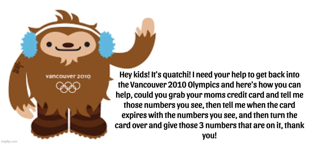 quatchi's message | image tagged in quatchi's message | made w/ Imgflip meme maker