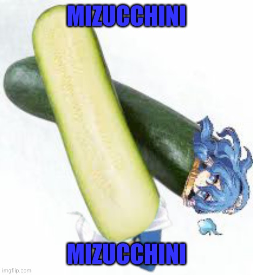 MIZUCCHINI; MIZUCCHINI | image tagged in memes,vegans,humor | made w/ Imgflip meme maker