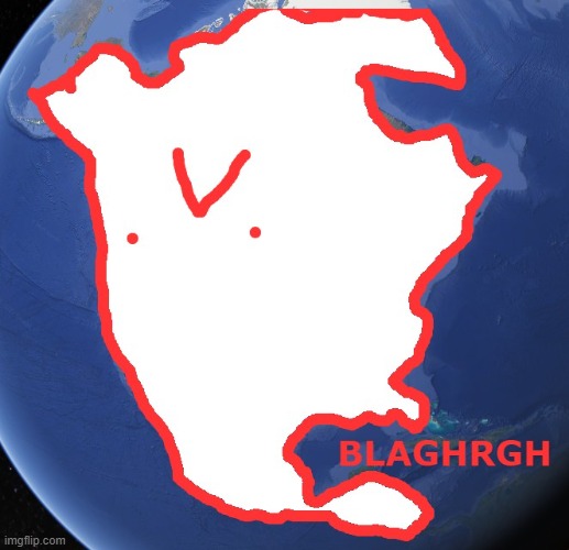 ITS EATING NORTH AMERICA | made w/ Imgflip meme maker