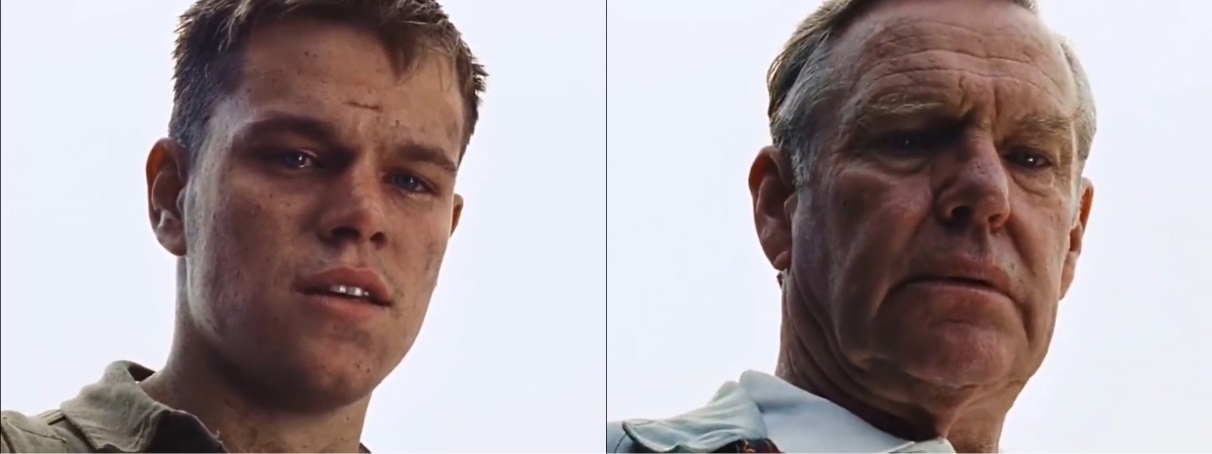 private ryan young to old Blank Meme Template
