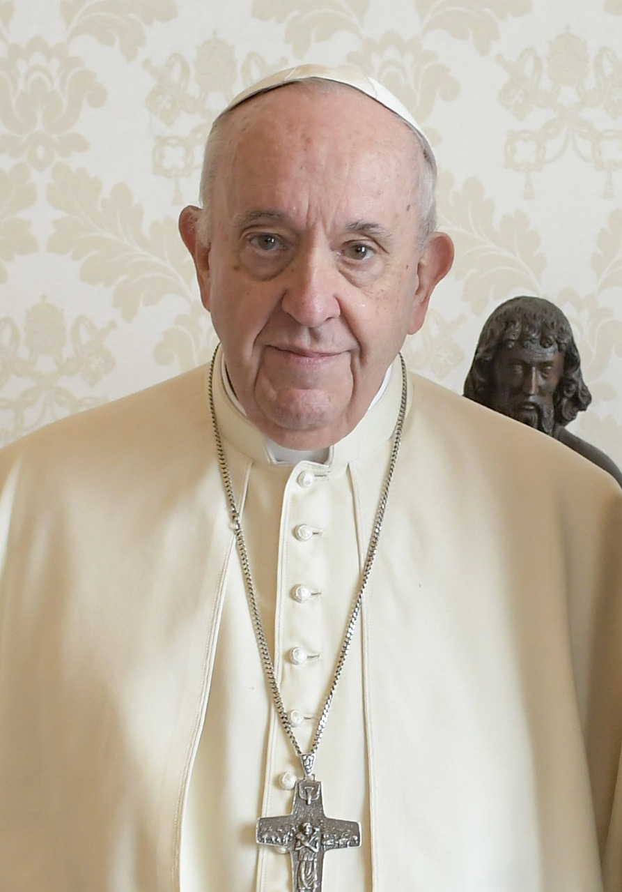 Pope frans Blank Meme Template