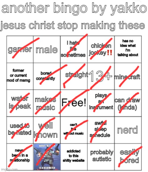 yakko bingo v7 | image tagged in yakko bingo v7 | made w/ Imgflip meme maker