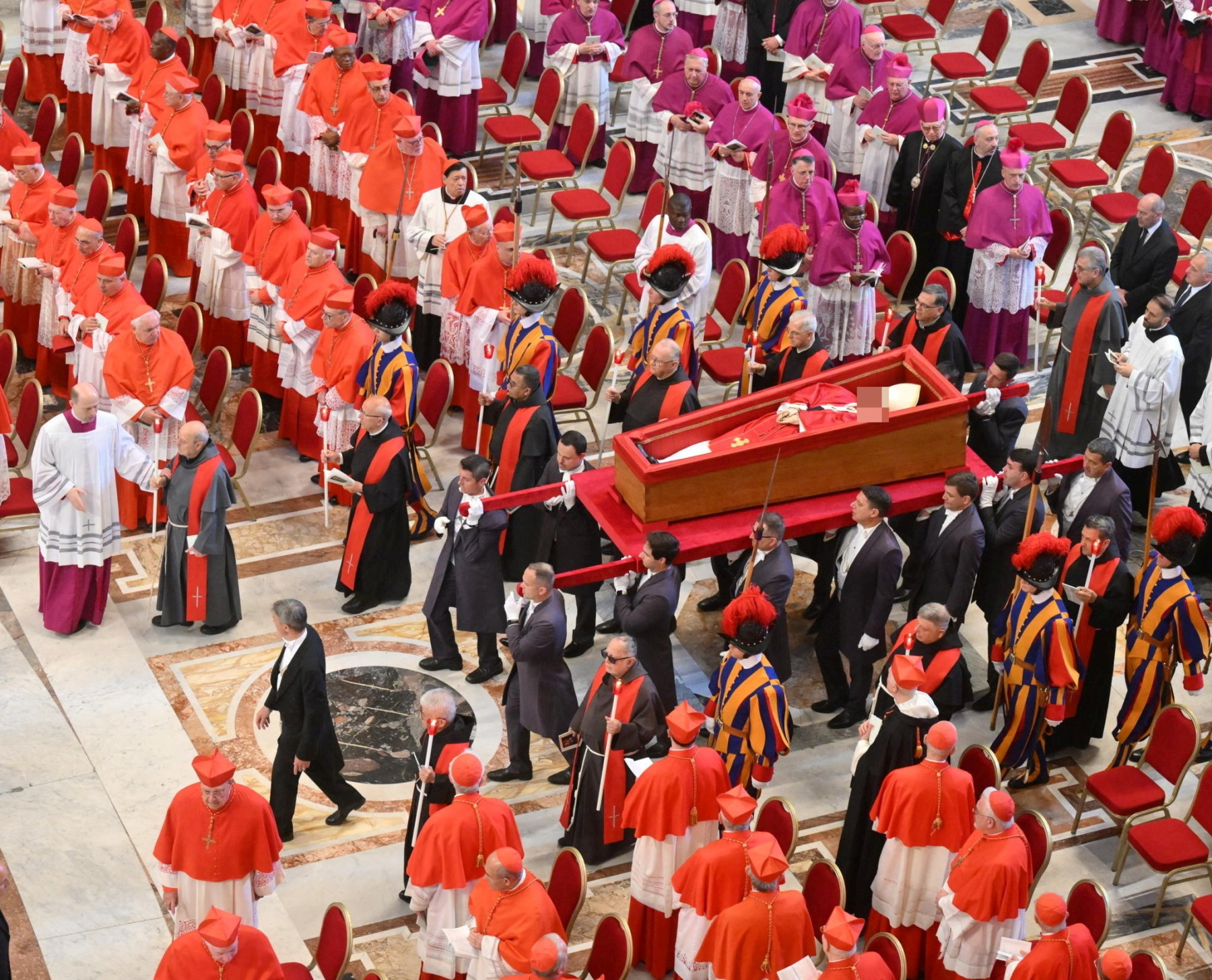 Pope funeral Blank Meme Template
