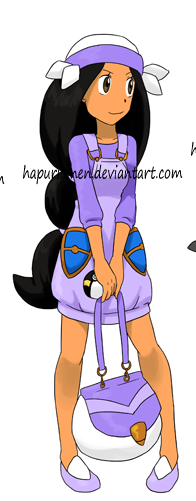 Jasmine in Pokemon Style Blank Meme Template