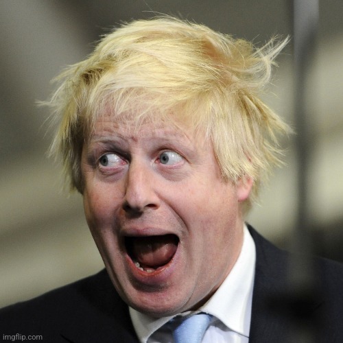 Why ts man goofy as hell | image tagged in boris johnson | made w/ Imgflip meme maker