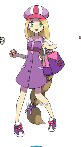 Rapunzel in Pokemon Style Blank Meme Template