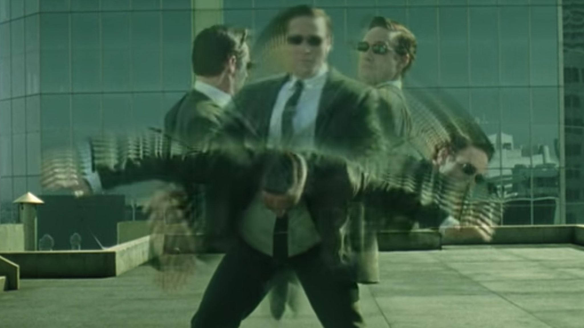 Matrix agent Blank Meme Template